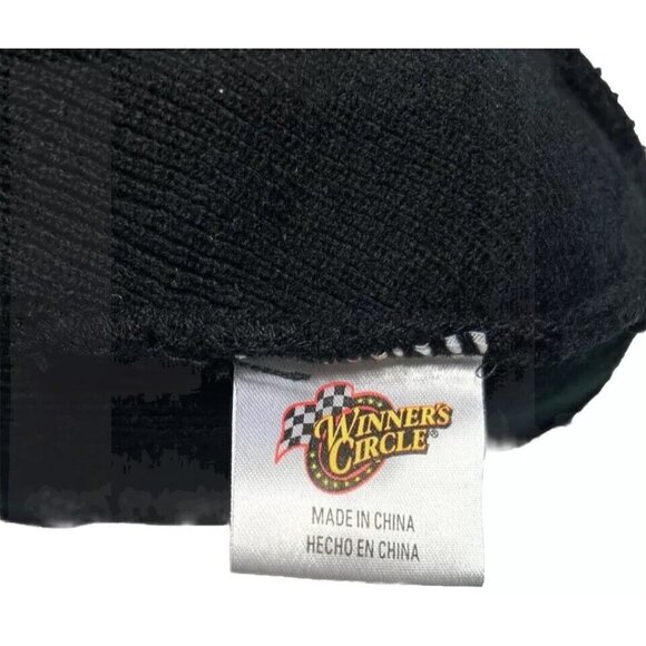 Budweiser Beer Beanie Black Knit Hat Skull Cap One Size NASCAR Dale Earnhardt Jr - Picture 4 of 6